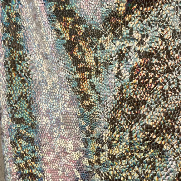 Silver Sequin Slip Party Dress Back Lace up Size S Brand New ! - Picture 2 of 7